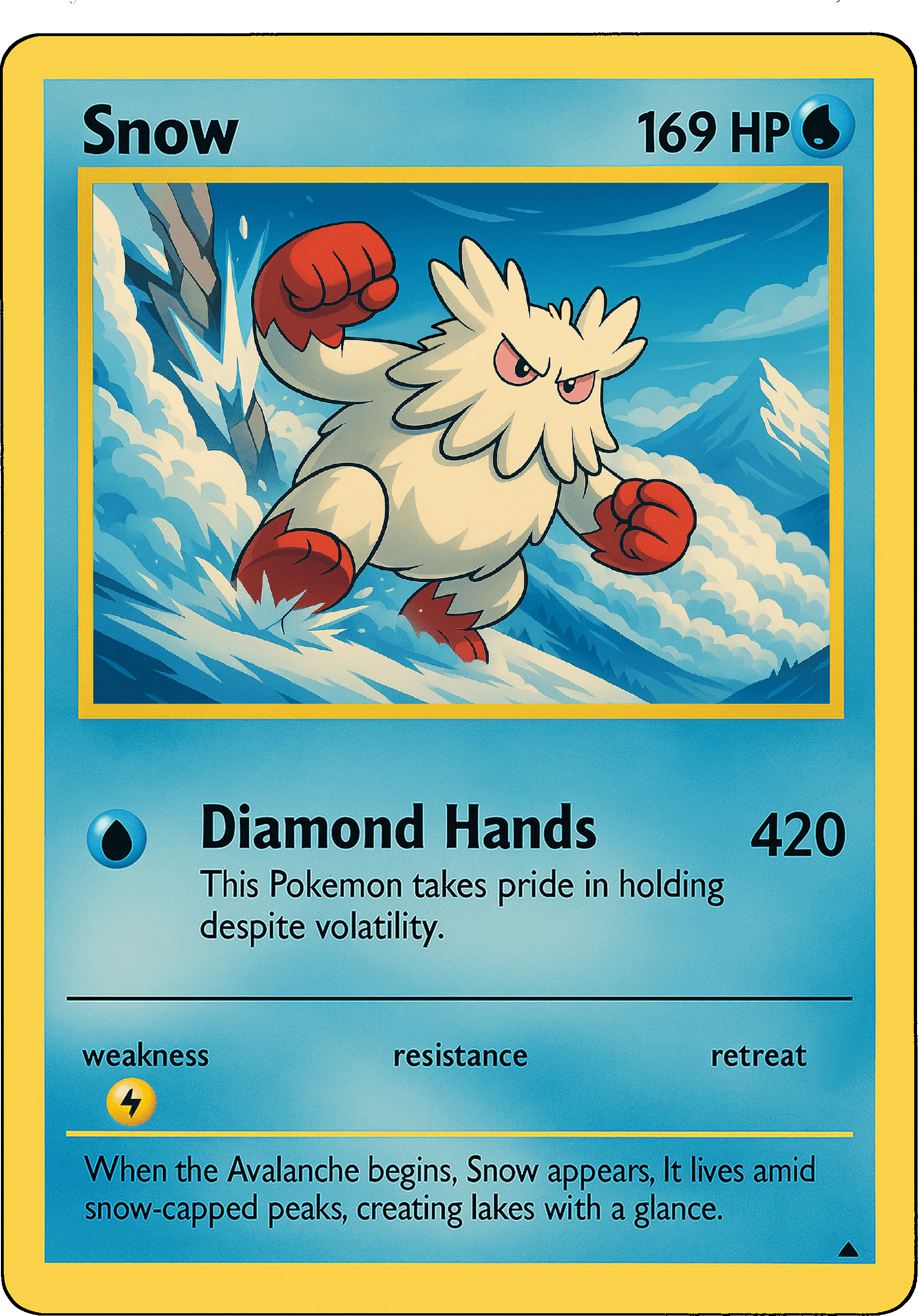SNOWMON Front